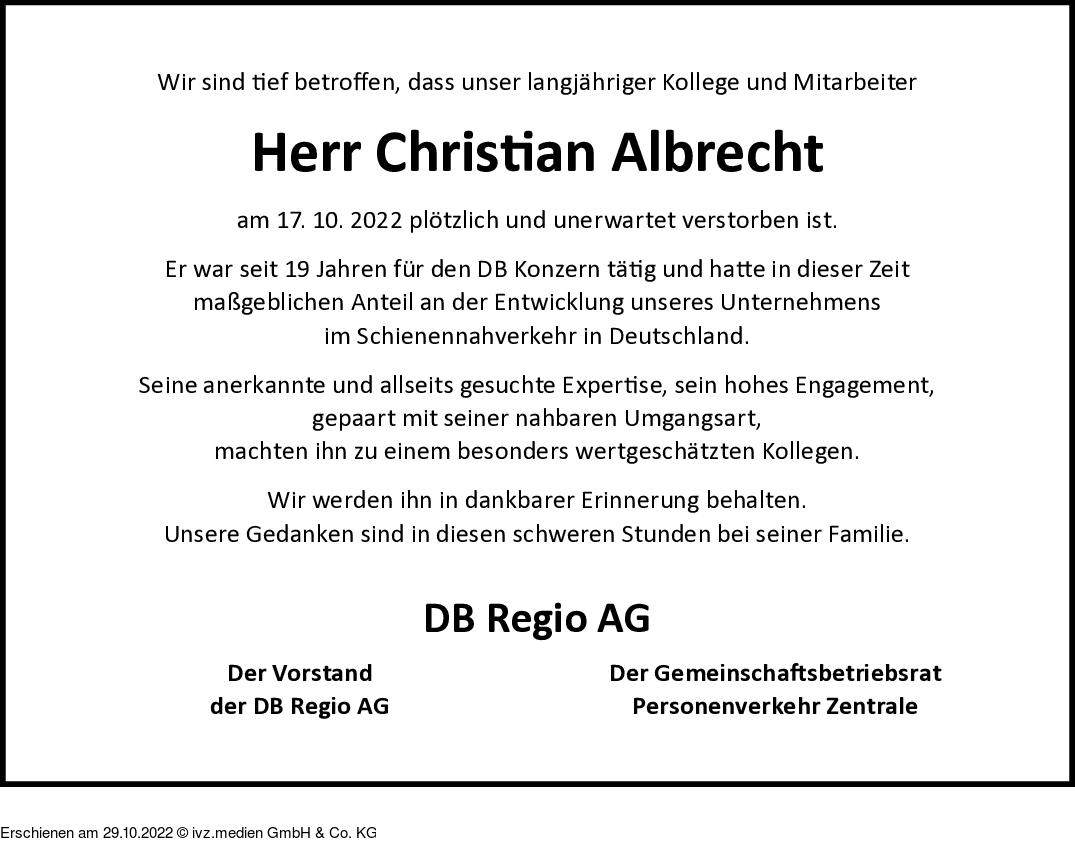 IVZTrauer Christian Albrecht