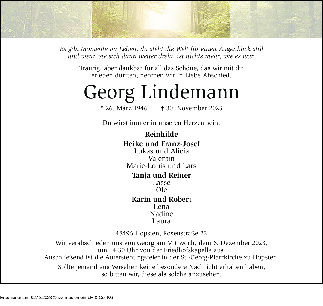 IVZTrauer Lindemann