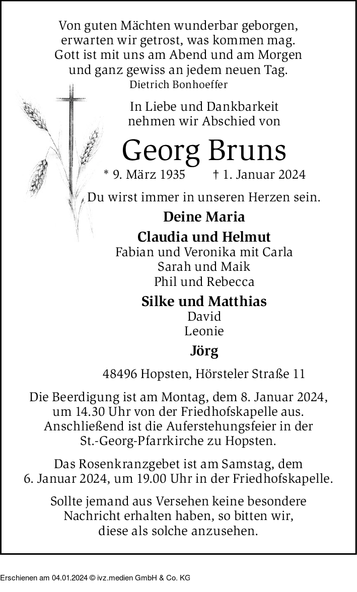 IVZTrauer Bruns